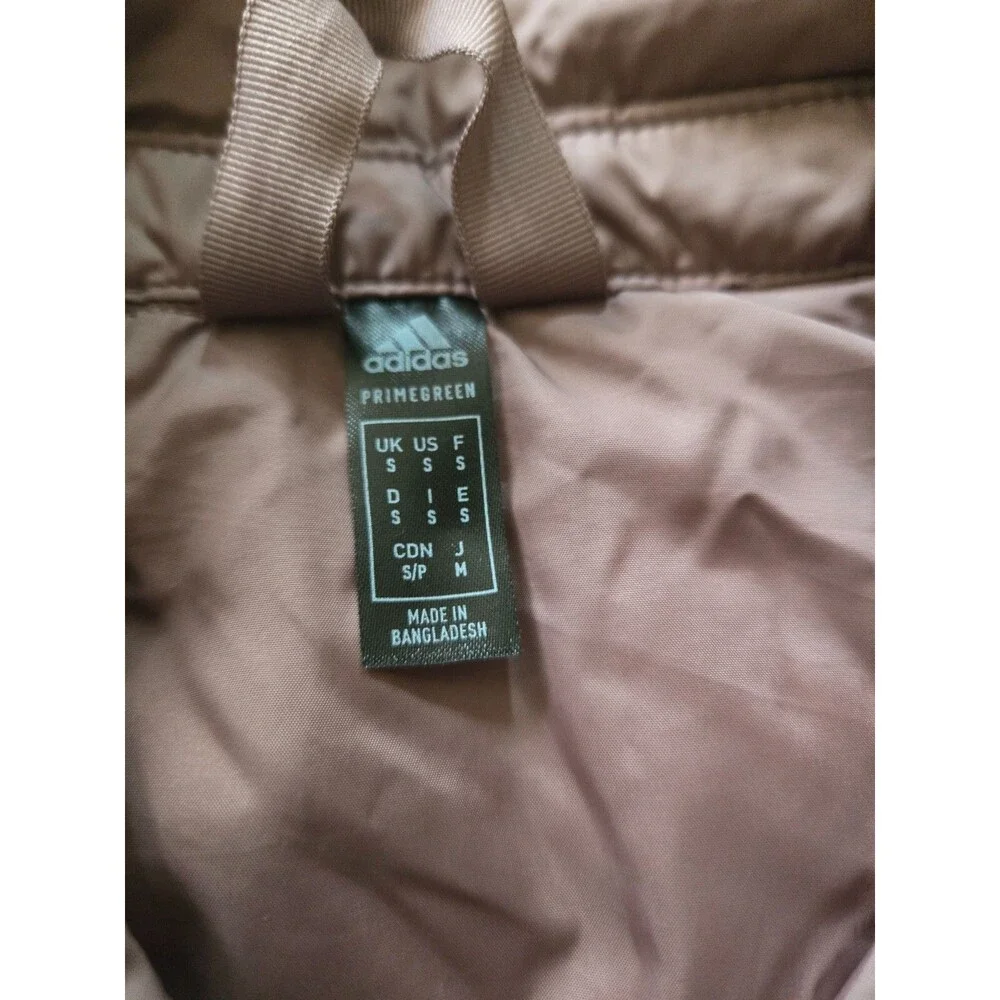 Adidas HG8701 Itavic 3-Stripes Lite Shirt Jacket Mauve Size Small
